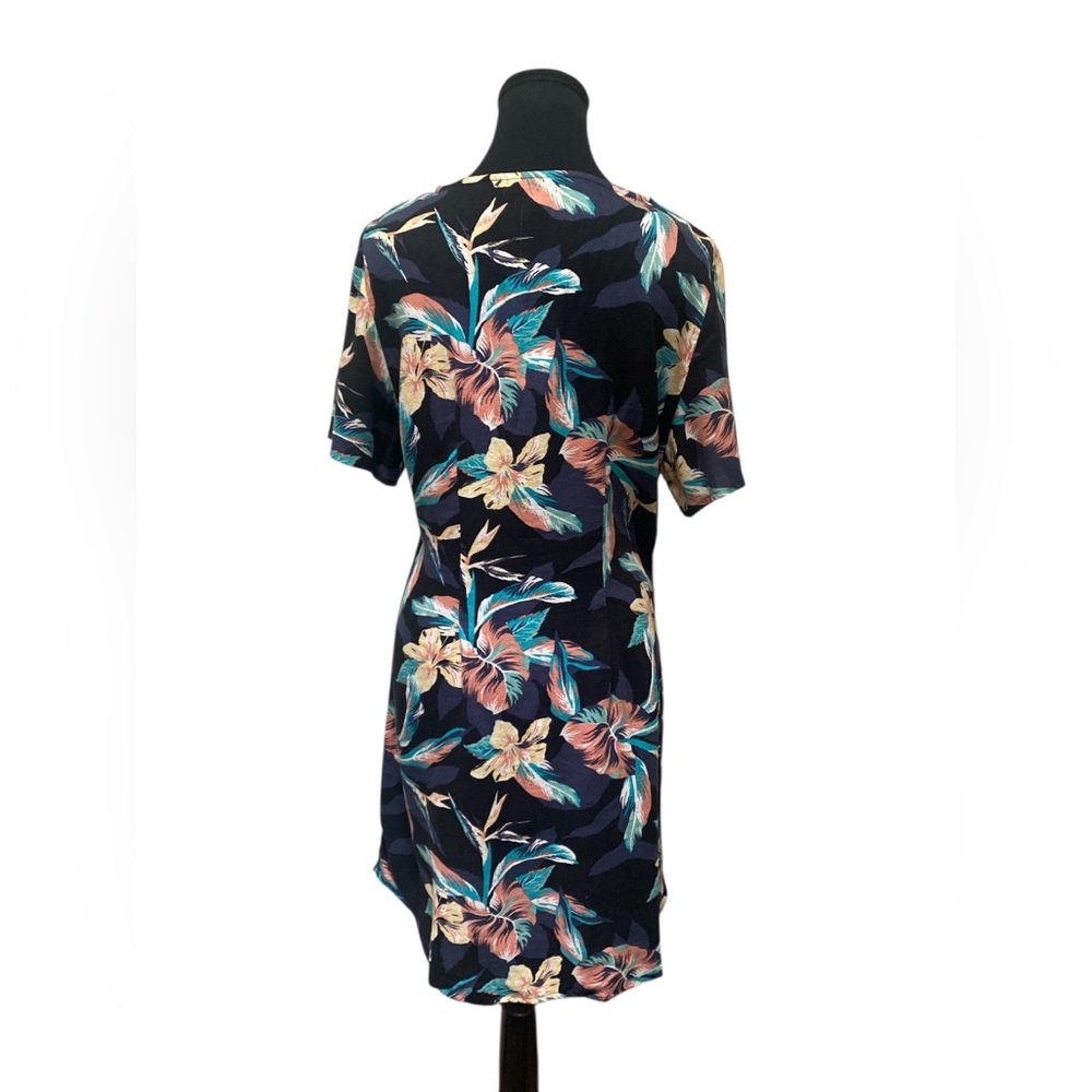 Roxy Floral Midi Dress NWT L - Picture 2 of 7